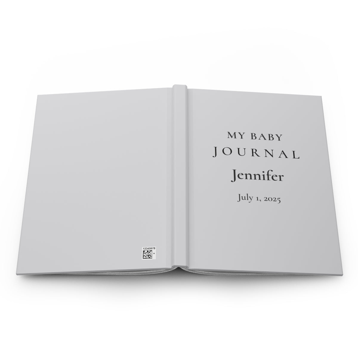 Personalized Baby Hardcover Journal