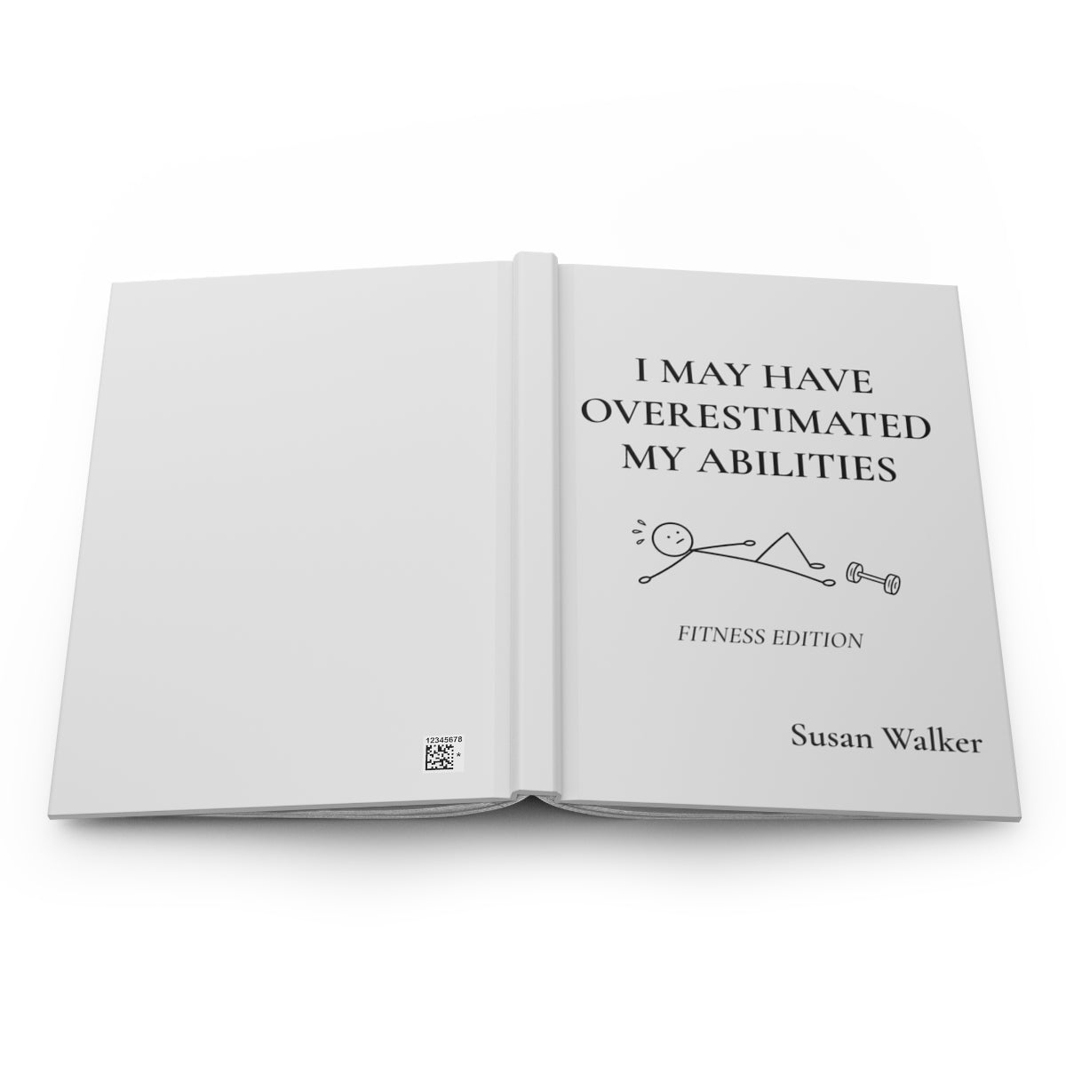Personalized Funny Fitness Journal