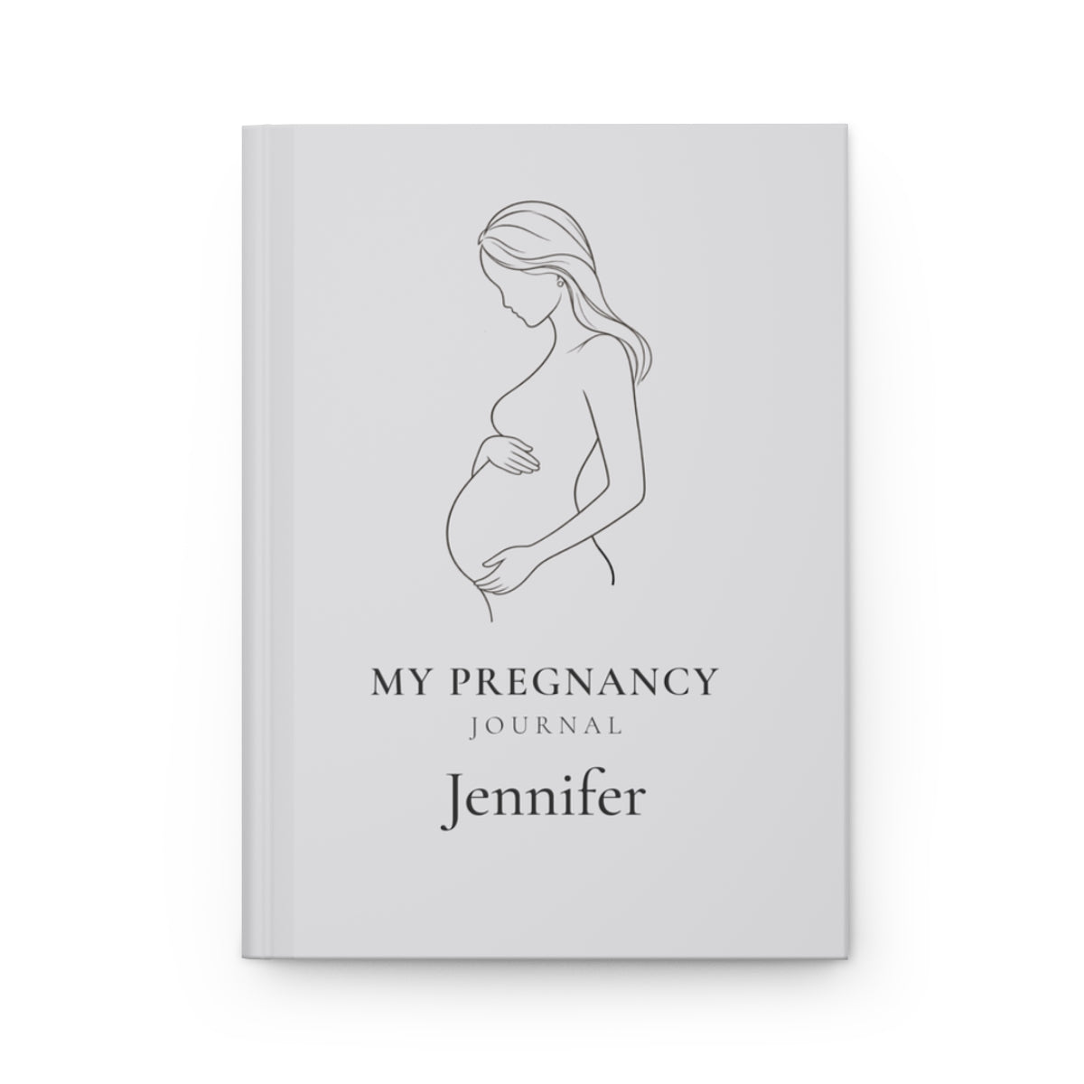 Personalized Pregnancy Hardcover Journal