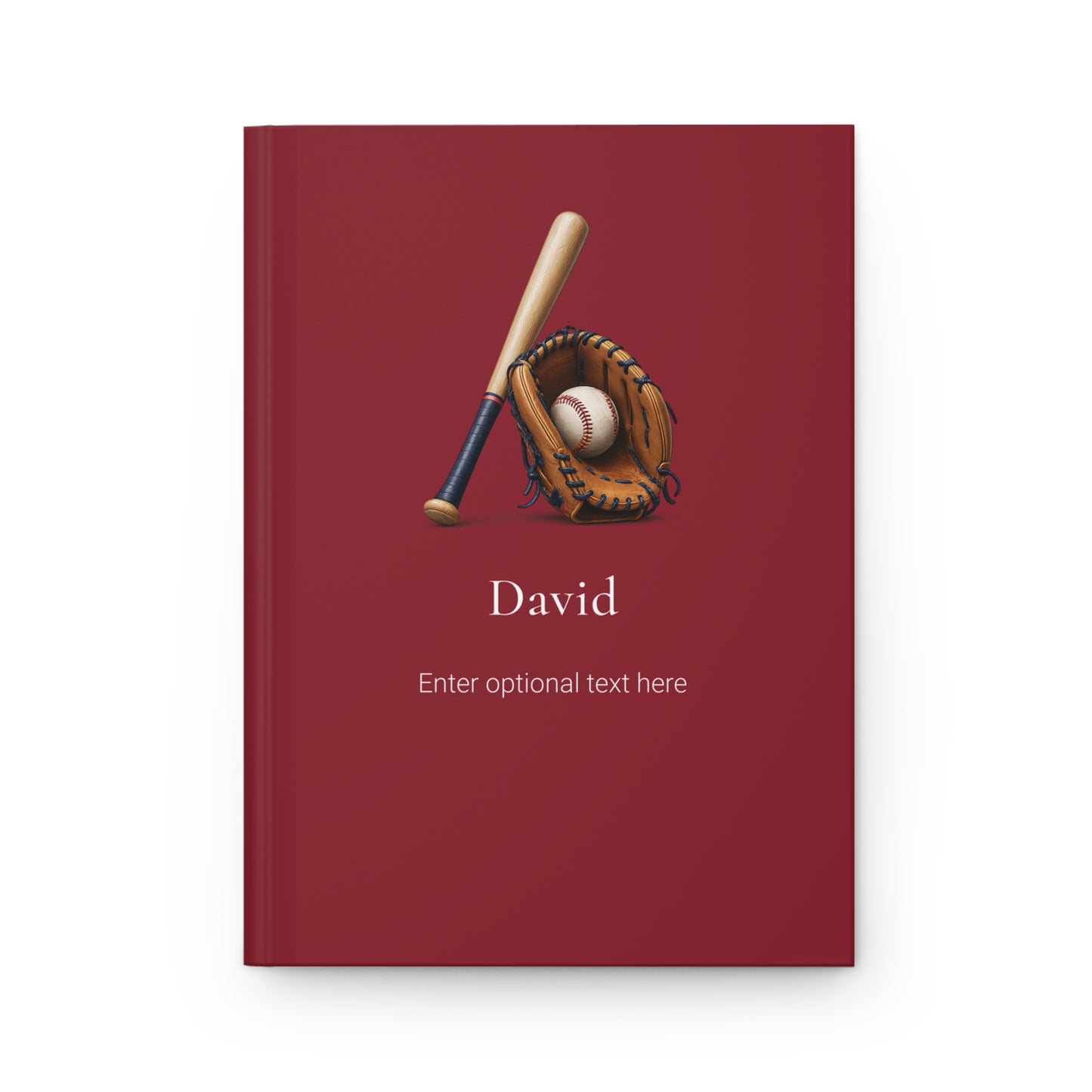 Personalized Sports Hardcover Journal