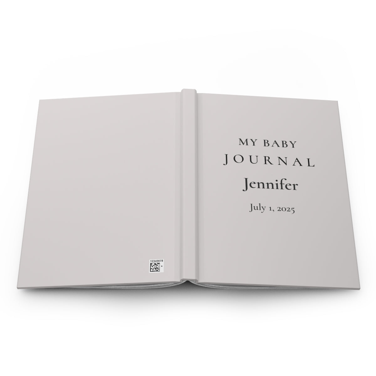 Personalized Baby Hardcover Journal
