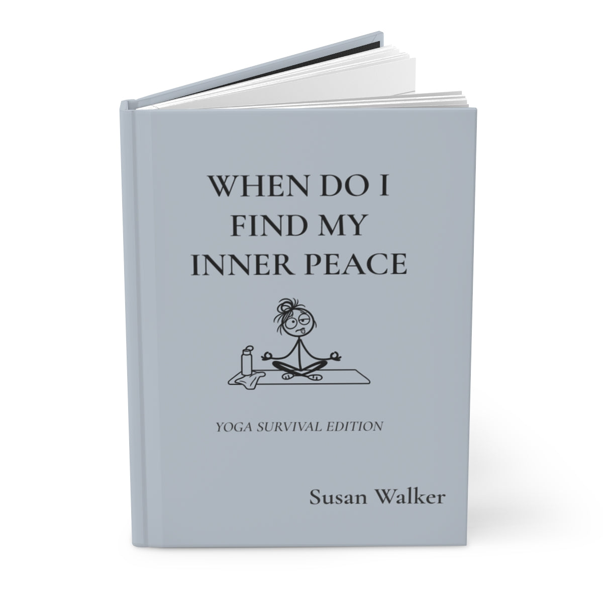 Personalized Funny Yoga Journal – Yoga Survival Edition