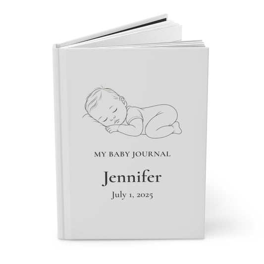 Personalized Baby Hardcover Journal