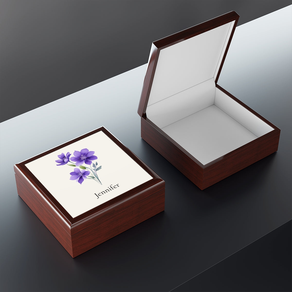 Personalized Jewelry Box