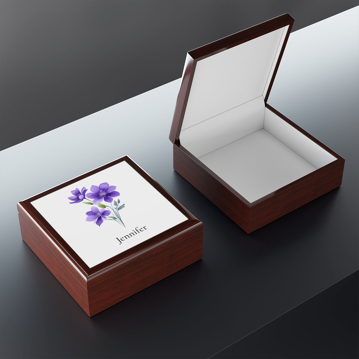 Personalized Jewelry Box
