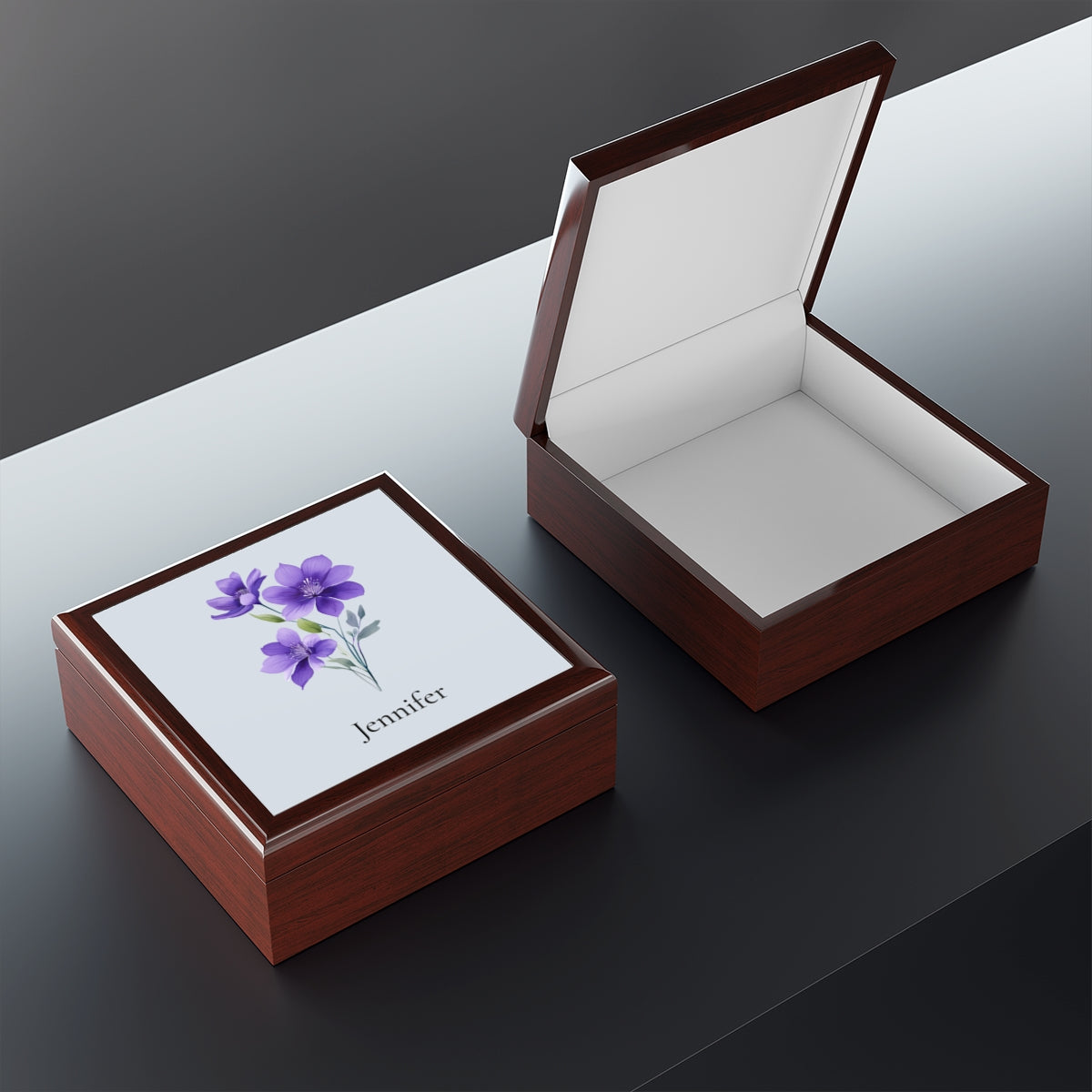 Personalized Jewelry Box