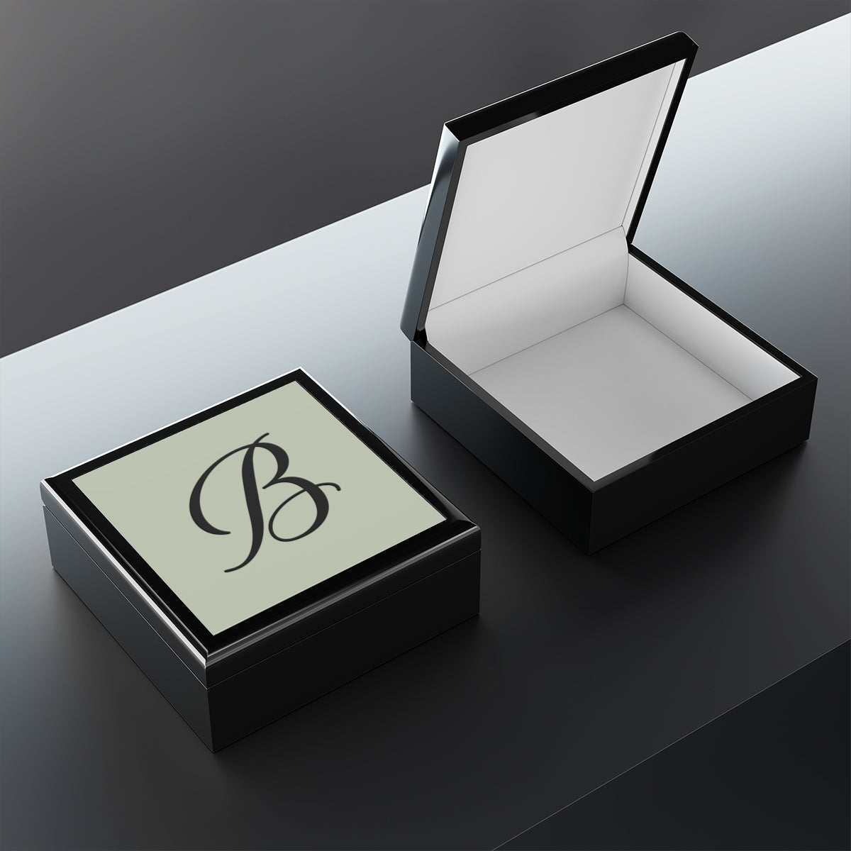 Monogram Jewelry Box
