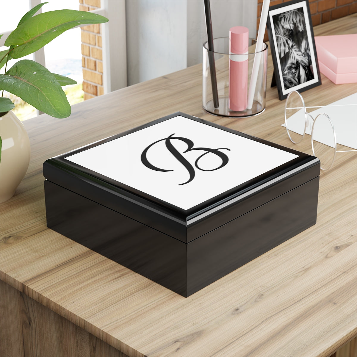 Monogram Jewelry Box