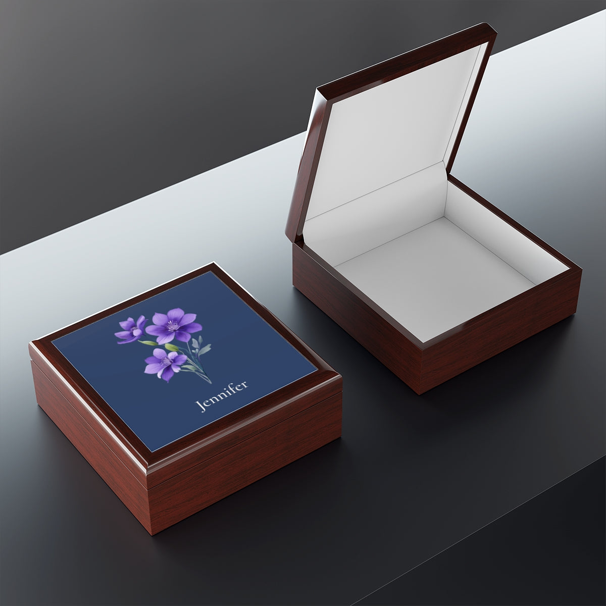 Personalized Jewelry Box