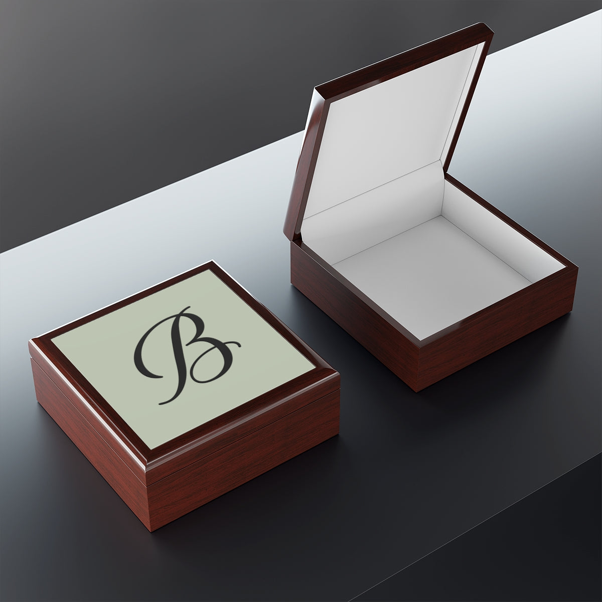 Monogram Jewelry Box