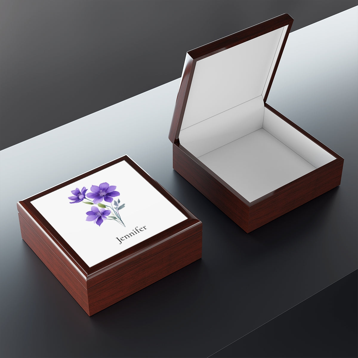 Personalized Jewelry Box