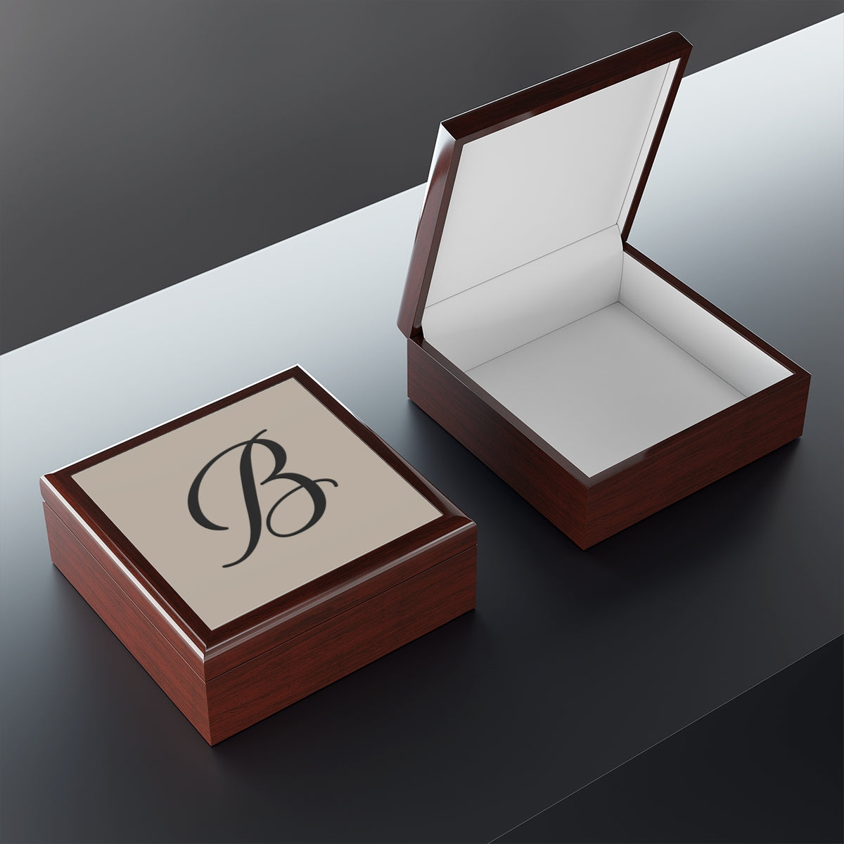 Monogram Jewelry Box