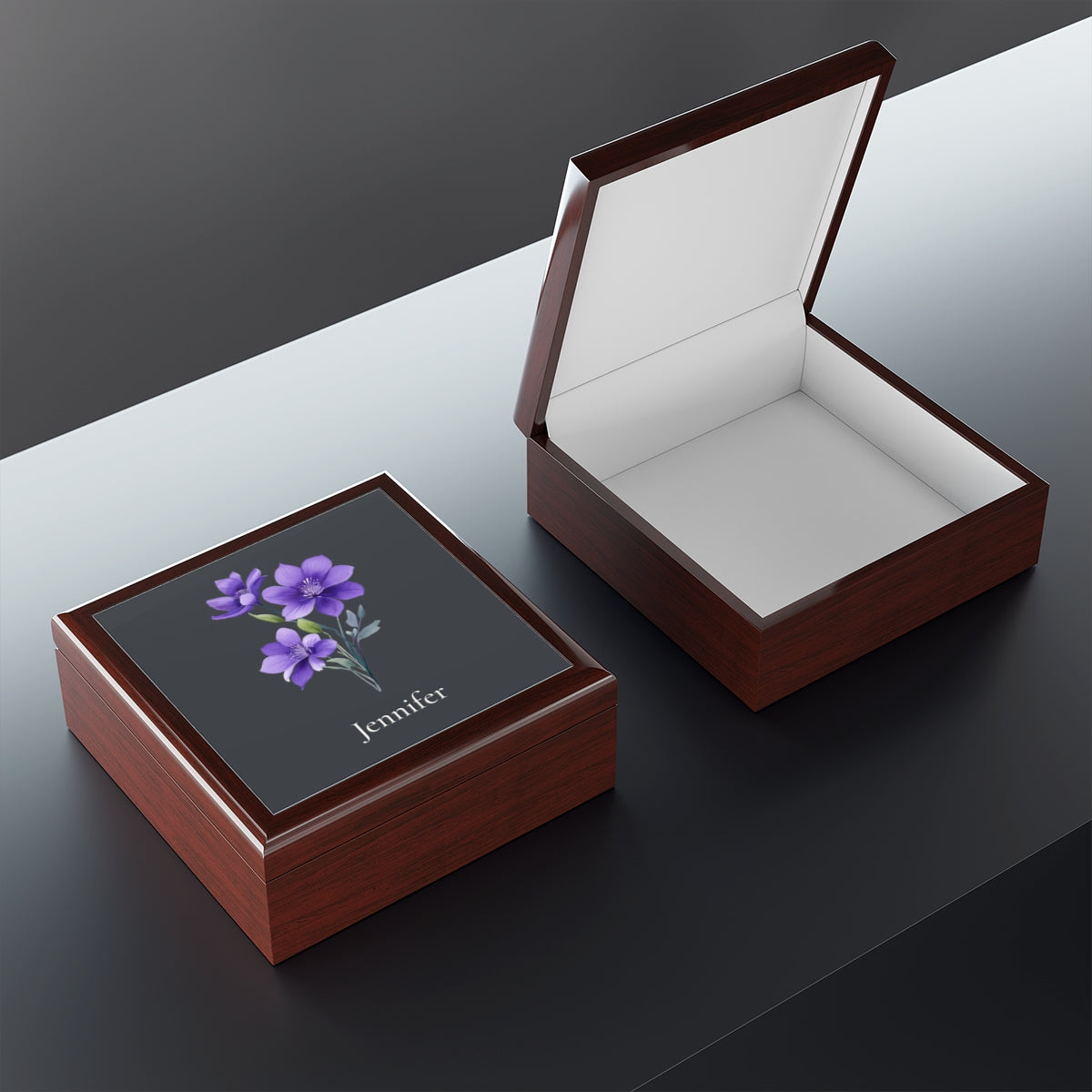 Personalized Jewelry Box