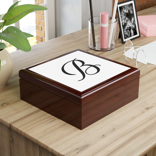 Personalized Monogram Jewelry Box
