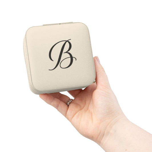 Personalized Monogram Jewelry Travel Case