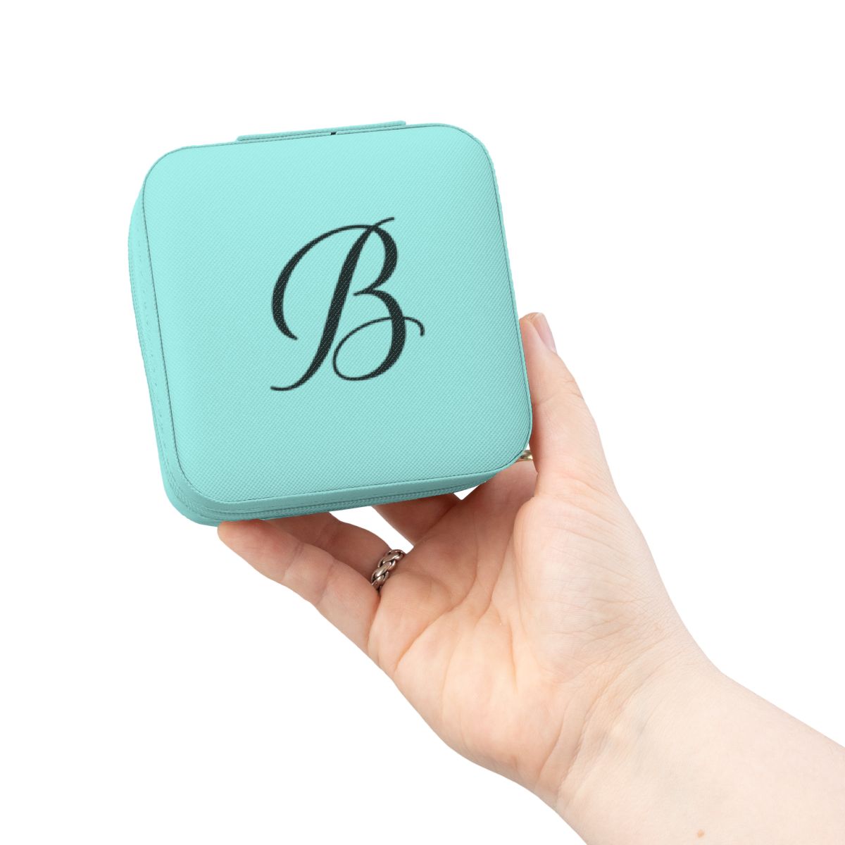 Personalized Monogram Jewelry Travel Case