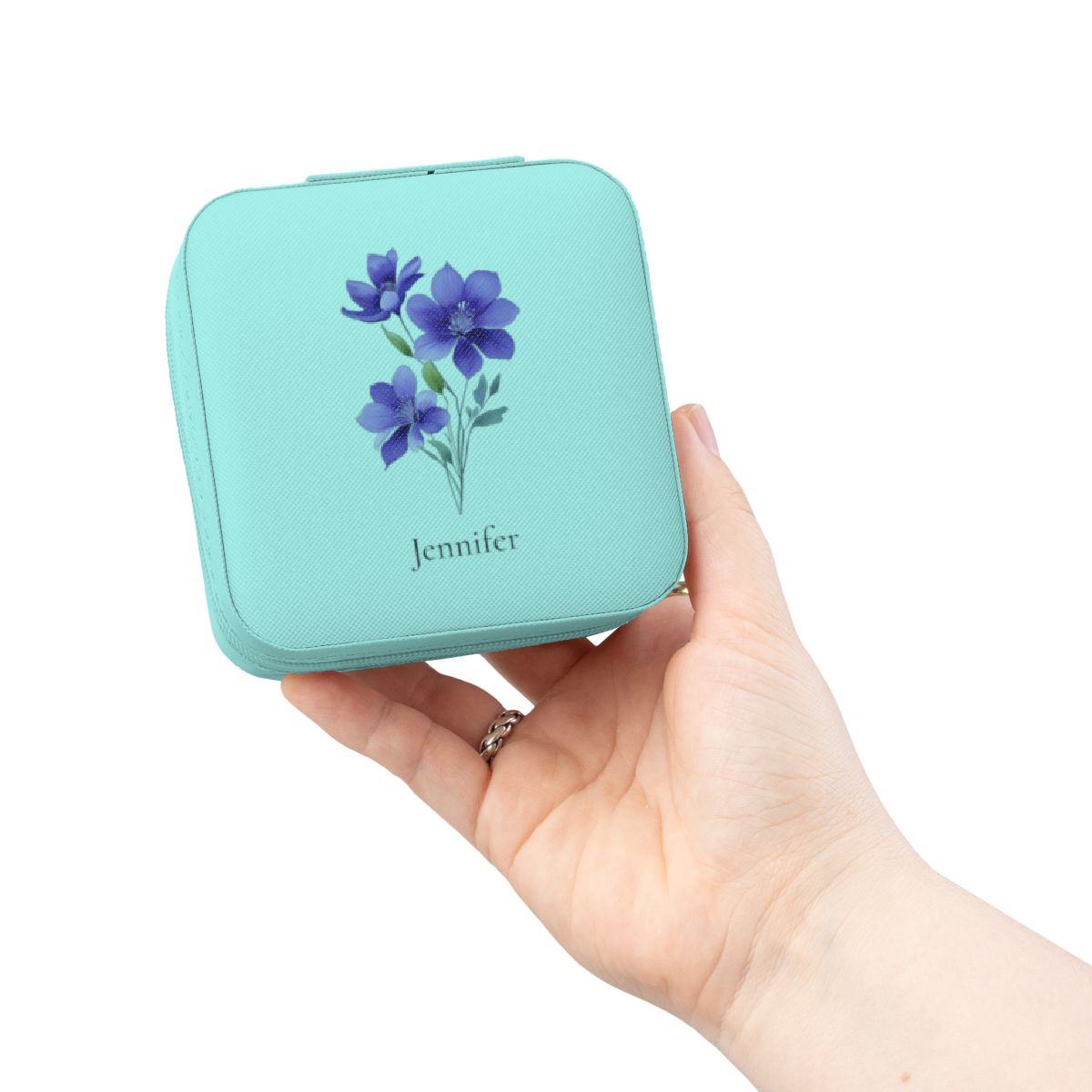 Personalized Jewelry Travel Case