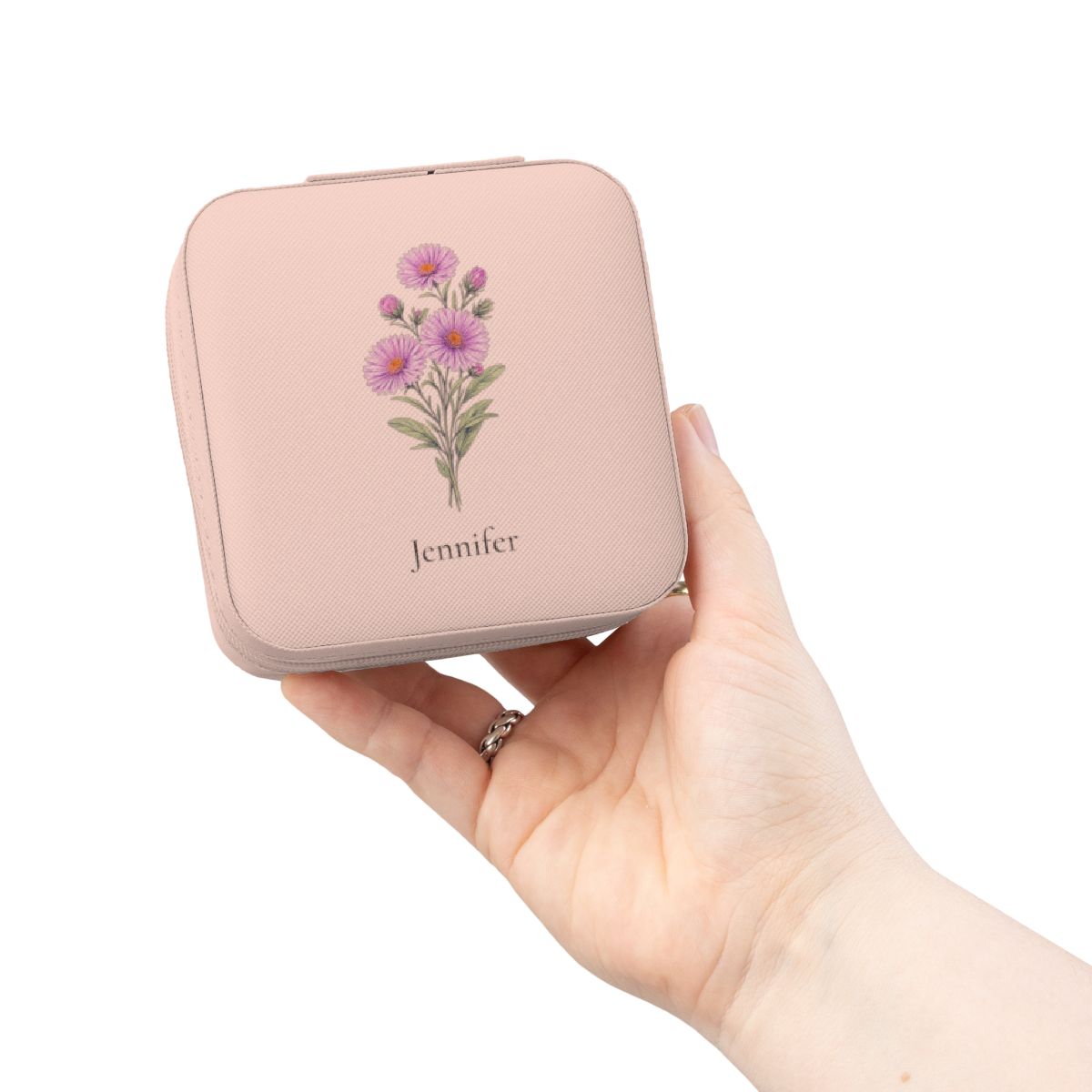 Personalized Jewelry Travel Case