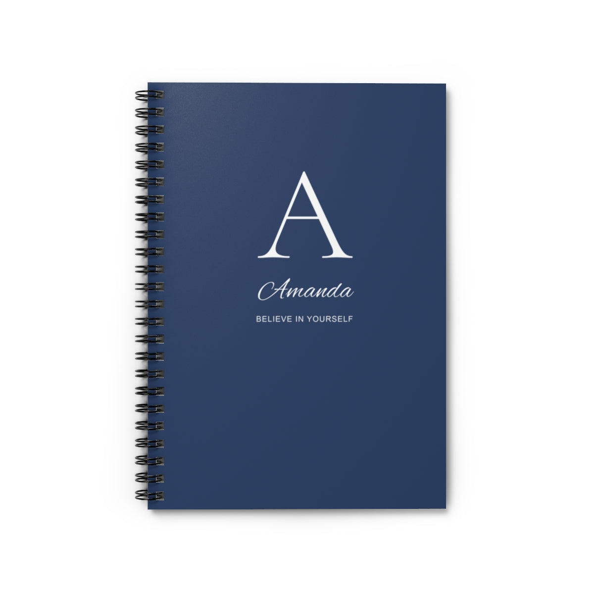 Personalized Spiral Notebook
