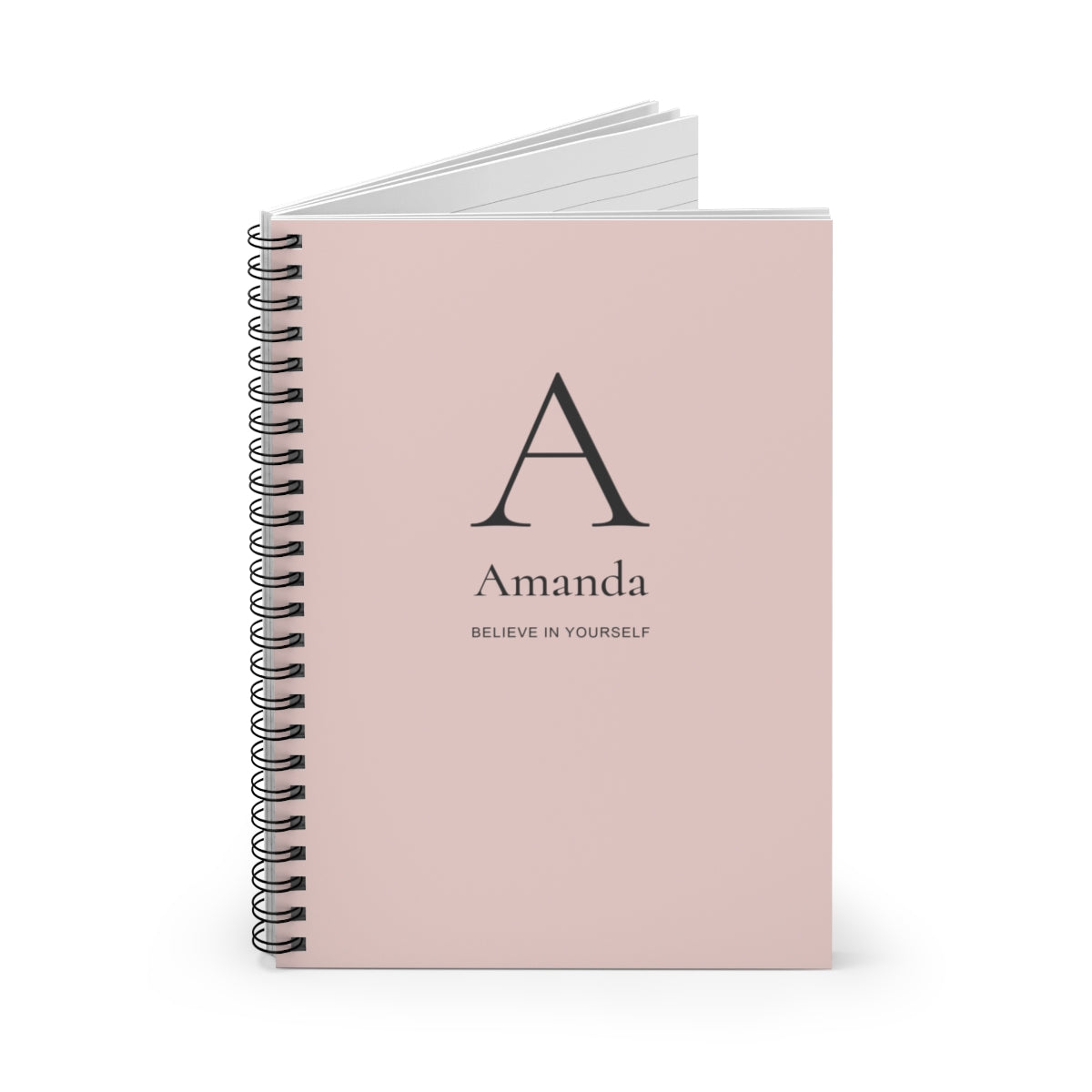 Personalized Spiral Notebook